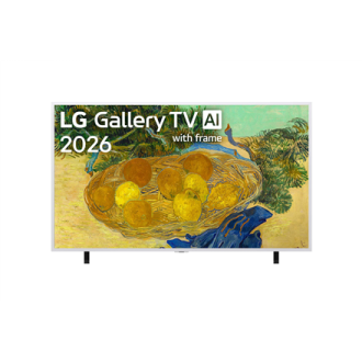 LG QNED 4K AI Gallery TV | 65LX7B6LA | 65 | Smart TV | webOS | UHD | Snow White LG QNED 4K AI Gallery TV | 65LX7B6LA | 65 | Smart TV | webOS | UHD | Snow White