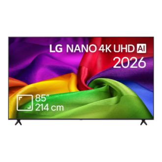 LG NANO 4K AI TV | 85NU800B3LA | 85 | Smart TV | webOS | UHD | Black LG NANO 4K AI TV | 85NU800B3LA | 85 | Smart TV | webOS | UHD | Black