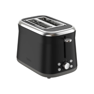 TEFAL Toaster | TT7208E0 Collection Retro | Power 850 W | Number of slots 2 | Housing material Stainless steel | Black