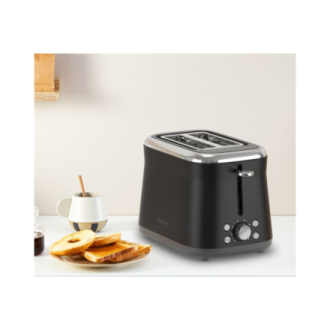 TEFAL Toaster | TT7208E0 Collection Retro | Power 850 W | Number of slots 2 | Housing material Stainless steel | Black