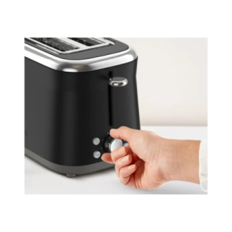 TEFAL Toaster | TT7208E0 Collection Retro | Power 850 W | Number of slots 2 | Housing material Stainless steel | Black