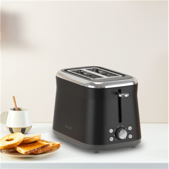 TEFAL Toaster | TT7208E0 Collection Retro | Power 850 W | Number of slots 2 | Housing material Stainless steel | Black