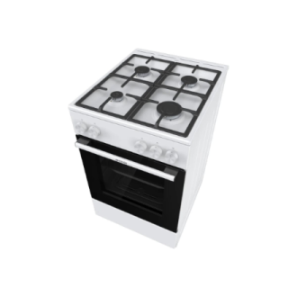 Gorenje GG5A10WFFM | Cooker | Hob type Gas | Oven type Gas | White | Width 50 cm | Grilling | Depth 59.4 cm | 70 L Gorenje GG5A10WFFM | Cooker | Hob type Gas | Oven type Gas | White | Width 50 cm | Grilling | Depth 59.4 cm | 70 L