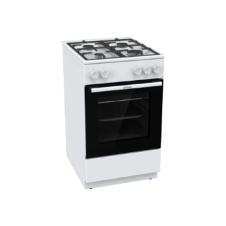Gorenje GG5A10WFFM | Cooker | Hob type Gas | Oven type Gas | White | Width 50 cm | Grilling | Depth 59.4 cm | 70 L Gorenje GG5A10WFFM | Cooker | Hob type Gas | Oven type Gas | White | Width 50 cm | Grilling | Depth 59.4 cm | 70 L
