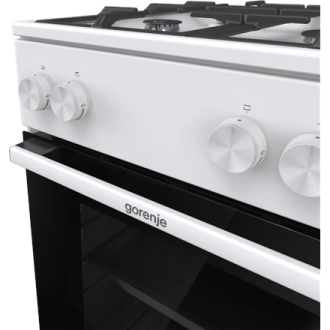 Gorenje GG5A10WFFM | Cooker | Hob type Gas | Oven type Gas | White | Width 50 cm | Grilling | Depth 59.4 cm | 70 L Gorenje GG5A10WFFM | Cooker | Hob type Gas | Oven type Gas | White | Width 50 cm | Grilling | Depth 59.4 cm | 70 L