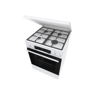 Gorenje GK6C5WF | Cooker | Hob type Gas | Oven type Electric | White | Width 60 cm | Grilling | Depth 60 cm | 71 L Gorenje GK6C5WF | Cooker | Hob type Gas | Oven type Electric | White | Width 60 cm | Grilling | Depth 60 cm | 71 L