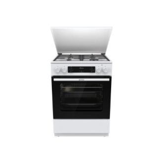 Gorenje GK6C5WF | Cooker | Hob type Gas | Oven type Electric | White | Width 60 cm | Grilling | Depth 60 cm | 71 L Gorenje GK6C5WF | Cooker | Hob type Gas | Oven type Electric | White | Width 60 cm | Grilling | Depth 60 cm | 71 L