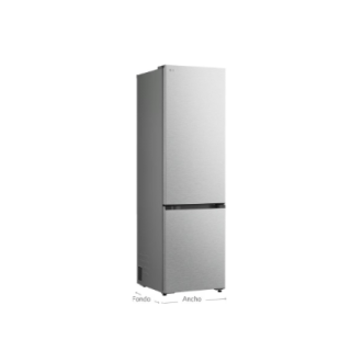 LG Refrigerator | GBBS716CMB | Energy efficiency class C | Free standing | Height 186 cm | Combi | Fridge net capacity 220 L | F LG Refrigerator | GBBS716CMB | Energy efficiency class C | Free standing | Height 186 cm | Combi | Fridge net capacity 220 L | F