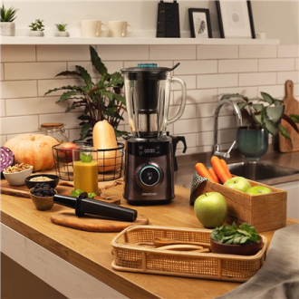 Cecotec Blender | Power Black Titanium 1800 Advance | Tabletop | 1800 W | Jar capacity 1.8 L | Jar material Glass | Ice crushing Cecotec Blender | Power Black Titanium 1800 Advance | Tabletop | 1800 W | Jar capacity 1.8 L | Jar material Glass | Ice crushing