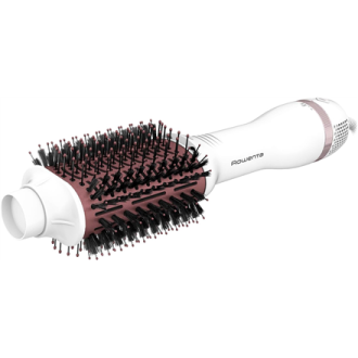Rowenta Hot air brush | CF6135F0 | Ion conditioning | Number of heating levels 3 | Temperature (max) 230 C | White/Pink Rowenta Hot air brush | CF6135F0 | Ion conditioning | Number of heating levels 3 | Temperature (max) 230 C | White/Pink