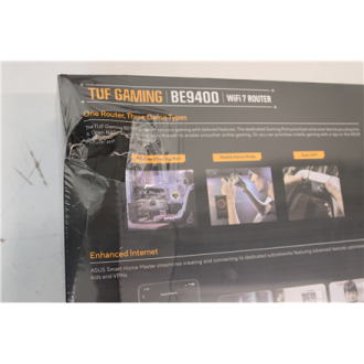 SALE OUT. Asus TUF-BE9400 Tri-Band WiFi 7 Gaming Router, EU+UK | SALE OUT. TUF-BE9400 Tri-Band WiFi 7 Gaming Router, EU+UK | 802 SALE OUT. Asus TUF-BE9400 Tri-Band WiFi 7 Gaming Router, EU+UK | SALE OUT. TUF-BE9400 Tri-Band WiFi 7 Gaming Router, EU+UK | 802