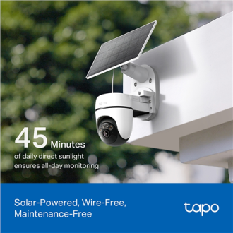 TP-LINK TC90 KIT | Solar-Powered Pan/Tilt Security Camera Kit | 3 MP | 4mm/F1.6 | MicroSD Card Up to 512 GB TP-LINK TC90 KIT | Solar-Powered Pan/Tilt Security Camera Kit | 3 MP | 4mm/F1.6 | MicroSD Card Up to 512 GB