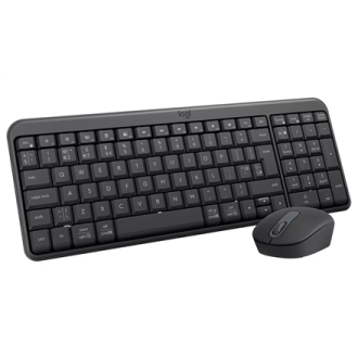 Logitech MK250 | Keyboard and Mouse Set | Wireless | Mouse included | Batteries included | Bluetooth | US International | Graphi Logitech MK250 | Keyboard and Mouse Set | Wireless | Mouse included | Batteries included | Bluetooth | US International | Graphi