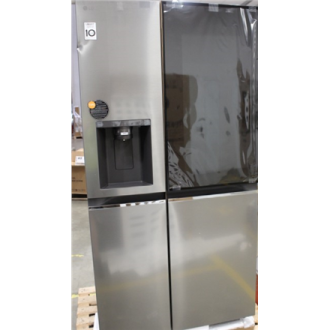SALE OUT. LG GSGV81PYLL Refrigerator, Free-standing, Side by Side, E, Height 1.79 m, Net fridge 416 L, Net freezer 190 L, Silver SALE OUT. LG GSGV81PYLL Refrigerator, Free-standing, Side by Side, E, Height 1.79 m, Net fridge 416 L, Net freezer 190 L, Silver
