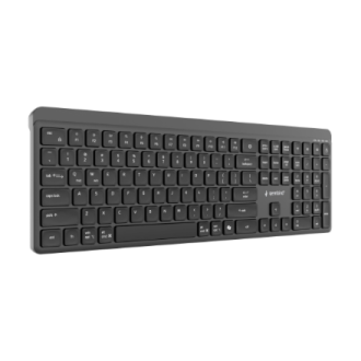 Gembird KB-WPS-03 | Keyboard | Wireless | US | Bluetooth | Black Gembird KB-WPS-03 | Keyboard | Wireless | US | Bluetooth | Black