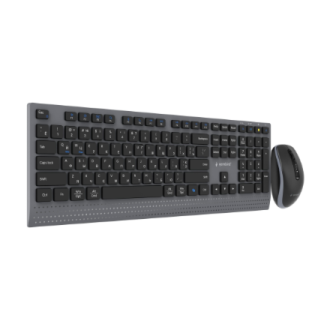 Gembird KBS-WPS-02-CYRL | Keyboard and Mouse Set | Wireless | Cyrillic | Bluetooth | Black Gembird KBS-WPS-02-CYRL | Keyboard and Mouse Set | Wireless | Cyrillic | Bluetooth | Black