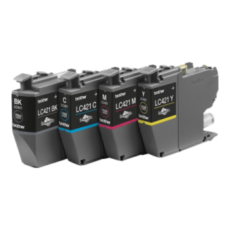 Brother LC421VAL | Ink Cartridge | Magenta, Cyan, Yellow, Black Brother LC421VAL | Ink Cartridge | Magenta, Cyan, Yellow, Black