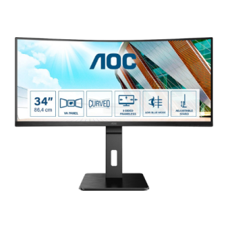 AOC | Curved Monitor | CU34P2A | 34 AOC | Curved Monitor | CU34P2A | 34
