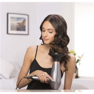 Remington | Hair Dryer | AC8820 | 2200 W | Number of temperature settings 3 | Ionic function | Diffuser nozzle | Silver Remington | Hair Dryer | AC8820 | 2200 W | Number of temperature settings 3 | Ionic function | Diffuser nozzle | Silver