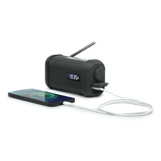 Muse | Portable Solar Radio with Crank and Flashlight | MH-08 MB | AUX in | Bluetooth | FM radio Muse | Portable Solar Radio with Crank and Flashlight | MH-08 MB | AUX in | Bluetooth | FM radio
