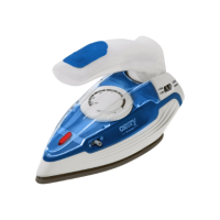 Camry CR 5040 | Steam travel iron | 1600 W | Water tank capacity 80 ml | Continuous steam 10 g/min | Steam boost performance 50 Camry CR 5040 | Steam travel iron | 1600 W | Water tank capacity 80 ml | Continuous steam 10 g/min | Steam boost performance 50