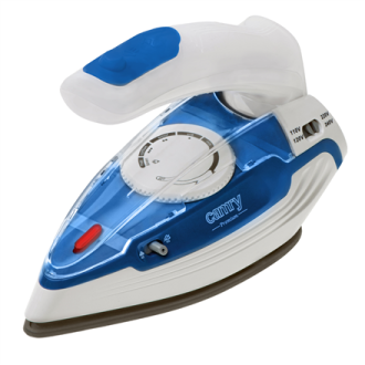 Camry CR 5040 | Steam travel iron | 1600 W | Water tank capacity 80 ml | Continuous steam 10 g/min | Steam boost performance 50 Camry CR 5040 | Steam travel iron | 1600 W | Water tank capacity 80 ml | Continuous steam 10 g/min | Steam boost performance 50
