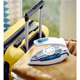 Camry CR 5040 | Steam travel iron | 1600 W | Water tank capacity 80 ml | Continuous steam 10 g/min | Steam boost performance 50 Camry CR 5040 | Steam travel iron | 1600 W | Water tank capacity 80 ml | Continuous steam 10 g/min | Steam boost performance 50