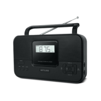 Muse Stereo Portable Radio | M-087 MB PLL | AUX in | FM radio | Headphone out Muse Stereo Portable Radio | M-087 MB PLL | AUX in | FM radio | Headphone out