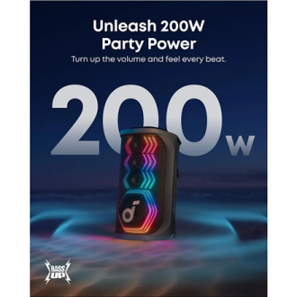 Anker Soundcore Speaker | Rave 3S | Bluetooth | Wireless connection | Portable | Black