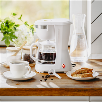 Adler Coffee Maker | AD 4381w | Drip | 600 W | White Adler Coffee Maker | AD 4381w | Drip | 600 W | White