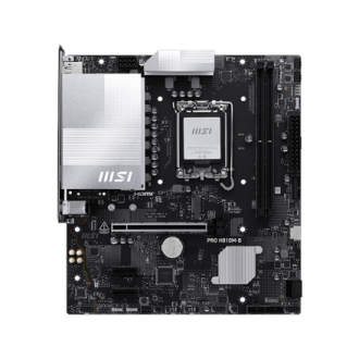 MSI PRO H810M-B | Processor family Intel H810 | Processor socket LGA1851 | DDR5 | Supported hard disk drive interfaces SATA, M.2 MSI PRO H810M-B | Processor family Intel H810 | Processor socket LGA1851 | DDR5 | Supported hard disk drive interfaces SATA, M.2