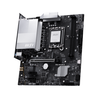 MSI PRO H810M-B | Processor family Intel H810 | Processor socket LGA1851 | DDR5 | Supported hard disk drive interfaces SATA, M.2 MSI PRO H810M-B | Processor family Intel H810 | Processor socket LGA1851 | DDR5 | Supported hard disk drive interfaces SATA, M.2