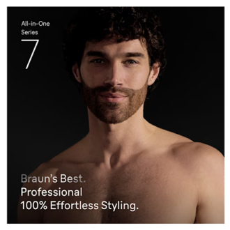 Braun 13in1 Grooming Kit | All-in-One Series 7 AIO7560 | Cordless | Number of length steps 14 | Black/Grey Braun 13in1 Grooming Kit | All-in-One Series 7 AIO7560 | Cordless | Number of length steps 14 | Black/Grey