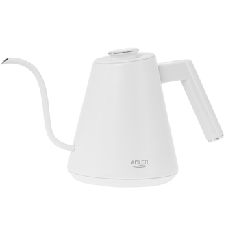 Adler | Kettle | AD 1349w | Electric | 1100 W | 1 L | Stainless Steel | 360 rotational base | White Adler | Kettle | AD 1349w | Electric | 1100 W | 1 L | Stainless Steel | 360 rotational base | White