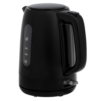 Adler Kettle | AD 1380b | Electric | 2200 W | 1 L | Polypropylene | 360 rotational base | Black Adler Kettle | AD 1380b | Electric | 2200 W | 1 L | Polypropylene | 360 rotational base | Black