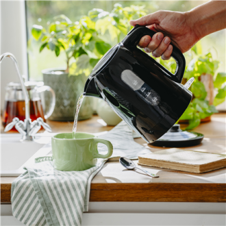 Adler Kettle | AD 1380b | Electric | 2200 W | 1 L | Polypropylene | 360 rotational base | Black Adler Kettle | AD 1380b | Electric | 2200 W | 1 L | Polypropylene | 360 rotational base | Black