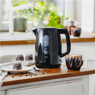 Adler Kettle | AD 1380b | Electric | 2200 W | 1 L | Polypropylene | 360 rotational base | Black Adler Kettle | AD 1380b | Electric | 2200 W | 1 L | Polypropylene | 360 rotational base | Black