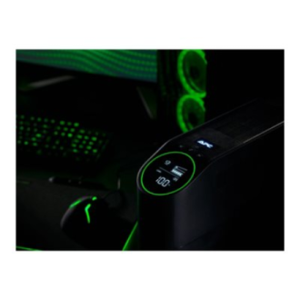Schneider Electric Back-UPS Pro for Gaming, Tower, 230V, 4x Schuko ir 2x IEC C13 lizdai, RGB Light, Pure Sine Wave, Midnight | 2 Schneider Electric Back-UPS Pro for Gaming, Tower, 230V, 4x Schuko ir 2x IEC C13 lizdai, RGB Light, Pure Sine Wave, Midnight | 2
