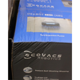 SALE OUT. Ecovacs DEEBOT T80 OMNI Vacuum cleaner, Robot, Wet&Dry, 18000Pa, TruEdge 2.0, ZeroTangle 3.0, Carpet Care, Black + Aut SALE OUT. Ecovacs DEEBOT T80 OMNI Vacuum cleaner, Robot, Wet&Dry, 18000Pa, TruEdge 2.0, ZeroTangle 3.0, Carpet Care, Black + Aut