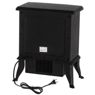 Adler Electric Fireplace | AD 7754 | Ceramic | 1800 W | Number of power levels 2 | Black