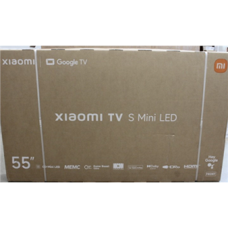 SALE OUT. Xiaomi TV S Mini LED 55 2026 | SALE OUT. Xiaomi S Mini LED 2026 | 55 | Smart TV | Google TV | 4K UHD | Dark Grey | DAM SALE OUT. Xiaomi TV S Mini LED 55 2026 | SALE OUT. Xiaomi S Mini LED 2026 | 55 | Smart TV | Google TV | 4K UHD | Dark Grey | DAM