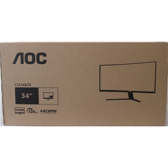SALE OUT. AOC CU34B3E Curved 34 SALE OUT. AOC CU34B3E Curved 34