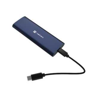Natec | Rhino M.2 NVME Lite USB-C External, Gen 2 Steel Navy | Solid-state drive interface NVMe Natec | Rhino M.2 NVME Lite USB-C External, Gen 2 Steel Navy | Solid-state drive interface NVMe