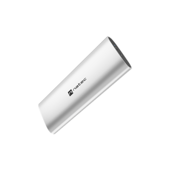 Natec | Rhino M.2 NVME Lite USB-C External, Gen 2 Steel Arctic Silver | Solid-state drive interface NVMe Natec | Rhino M.2 NVME Lite USB-C External, Gen 2 Steel Arctic Silver | Solid-state drive interface NVMe