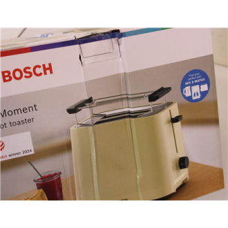 SALE OUT. Bosch TAT3M127 MyMoment Compact toaster, 950 W, 2 slots, Beige | SALE OUT. Compact Toaster | TAT3M127 MyMoment | Numbe SALE OUT. Bosch TAT3M127 MyMoment Compact toaster, 950 W, 2 slots, Beige | SALE OUT. Compact Toaster | TAT3M127 MyMoment | Numbe