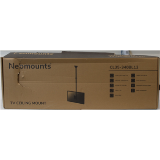 SALE OUT. Neomounts CL35-340BL12 Monitor/TV mount ceiling 1 screen - 23-42 SALE OUT. Neomounts CL35-340BL12 Monitor/TV mount ceiling 1 screen - 23-42