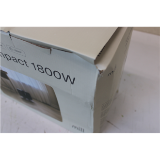 SALE OUT. Mill | Heater | CUS1800MECBA | PTC Fan | 1800 W | Suitable for rooms up to 30 m | Black | DAMAGED PACKAGING SALE OUT. Mill | Heater | CUS1800MECBA | PTC Fan | 1800 W | Suitable for rooms up to 30 m | Black | DAMAGED PACKAGING