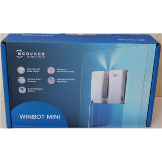 SALE OUT. | Ecovacs Windows Cleaner Robot | WINBOT MINI GREY | Corded | Grey | DAMAGED PACKAGING