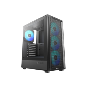 Deepcool Case | CC550 4F | Mid Tower | ATX PS2 (maximum length: 180 mm) | Black Deepcool Case | CC550 4F | Mid Tower | ATX PS2 (maximum length: 180 mm) | Black