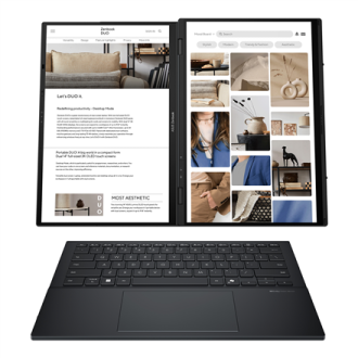 Asus | Zenbook Duo UX8406CA-QL287W | Inkwell Gray | 14 